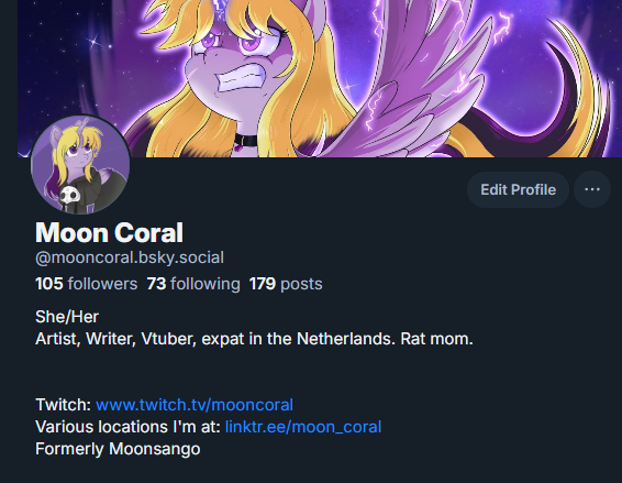 Moon Coral 🌙⚡ Vtuber Pone 🐀 tweet media