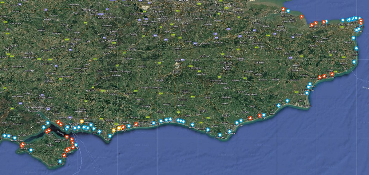 SOSWhitstable's tweet photo. It's going to be a long winter, isn't it?

@SouthernWater have been churning out sewage across the southeast again. Here are the four longest ongoing releases:

Hythe - 15+ hours
Whitstable - 16+ hours
Bexhill - 18+ hours
Sandown - 80+ hours

Yes, 80 hours on the IOW. https://t.co/zrFoetgxyN