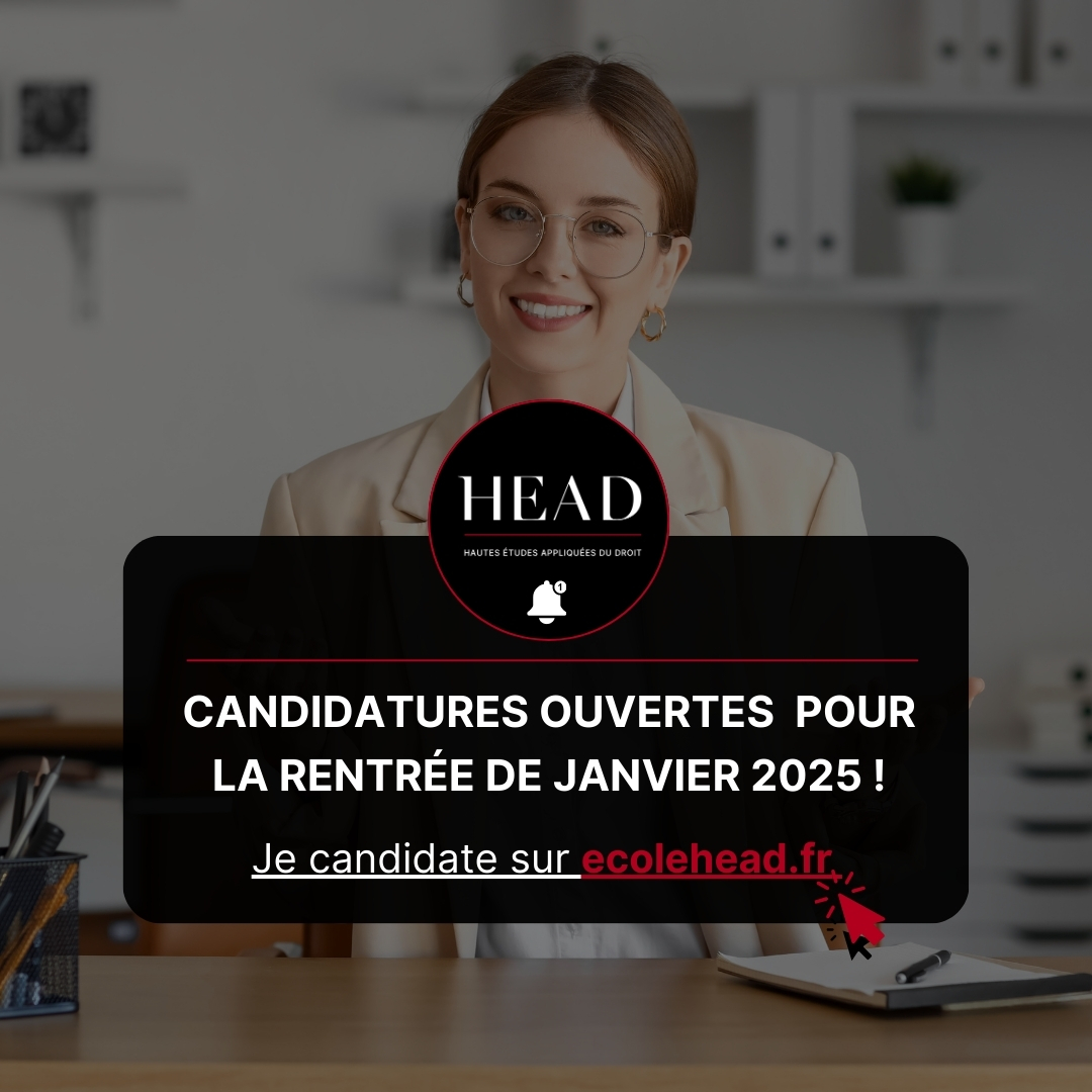🗣RENTRÉE DÉCALÉE : LES INSCRIPTIONS SONT OUVERTES ! 🎓

Votre parcours actuelle ne vous conviens plus, vous avez encore une chance de faire ce qui vous plait.
Changez de cap sans perdre de temps avec notre rentrée décalée HEAD.

👉 💻 Candidate dès maintenant en ligne