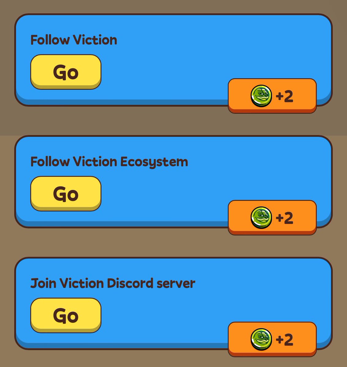 WeQuackQuack's tweet image. 🏆 BE VICTION-ARY! 

Complete @BuildOnViction social tasks and score your share of 1000 $VIC rewards! 😮

⭐️ While the leaderboard race heats up, don’t forget—100 lucky users will get their chance to win. 

✅ All you need to do? Complete 3 simple social tasks to qualify. Ready…