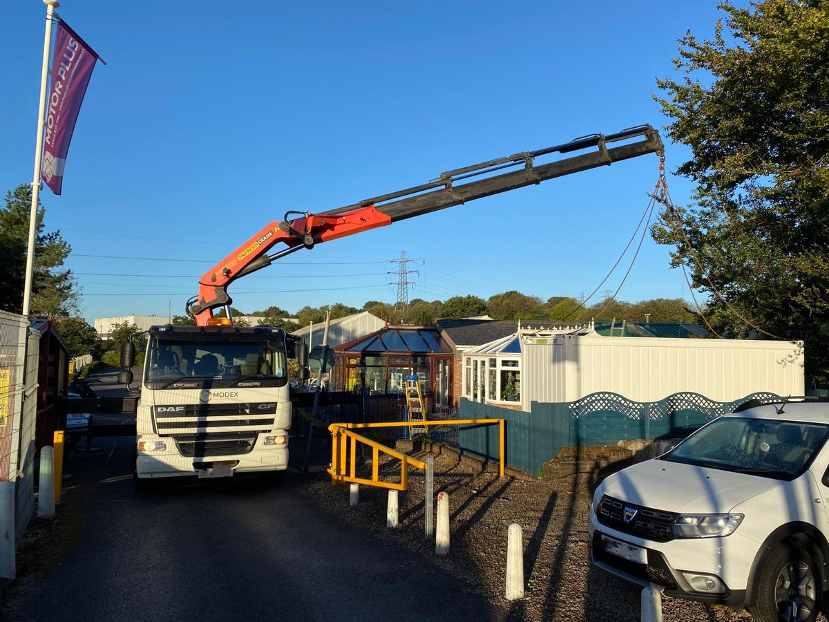 modex_spaces's tweet image. Single Unit delivered to Caerphilly Garden Centre. 

#modularbuilding