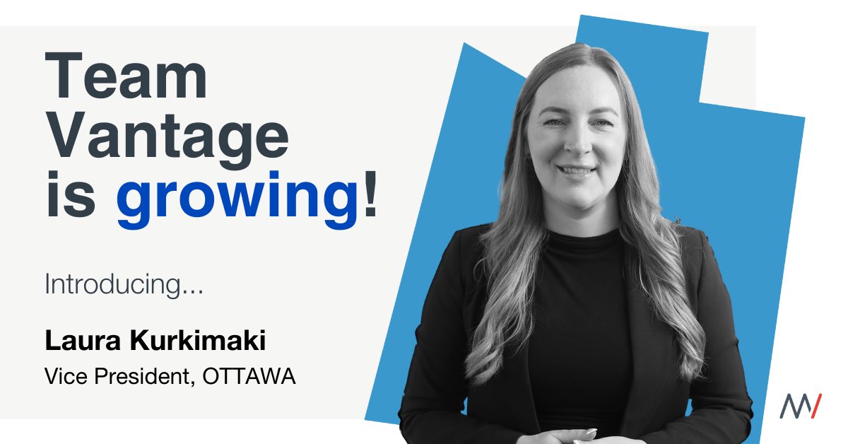 👋Welcome <a href="/laurakurkimaki/">Laura Kurkimaki</a> to #TeamVantage! Laura has a distinguished career in gov't, public policy, and the Conservative movement. 

Based in Ottawa, she will help you navigate political landscapes and contribute to Canada’s strength and success.
#cdnpoli