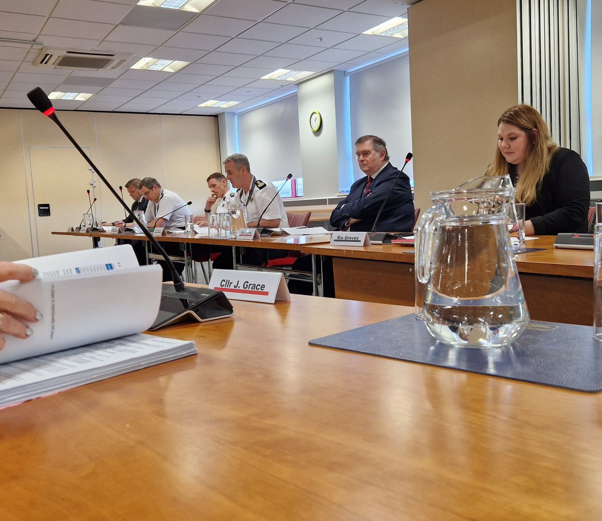 JayRoberts86's tweet photo. Here at a meeting of @MerseyFire &amp; Rescue Authority, considering a packed agenda. Looking at the ten year performance report, the Community Risk Management Plan, completion of the new Training &amp; Development Academy, and much more. https://t.co/YCwYHV2lfe