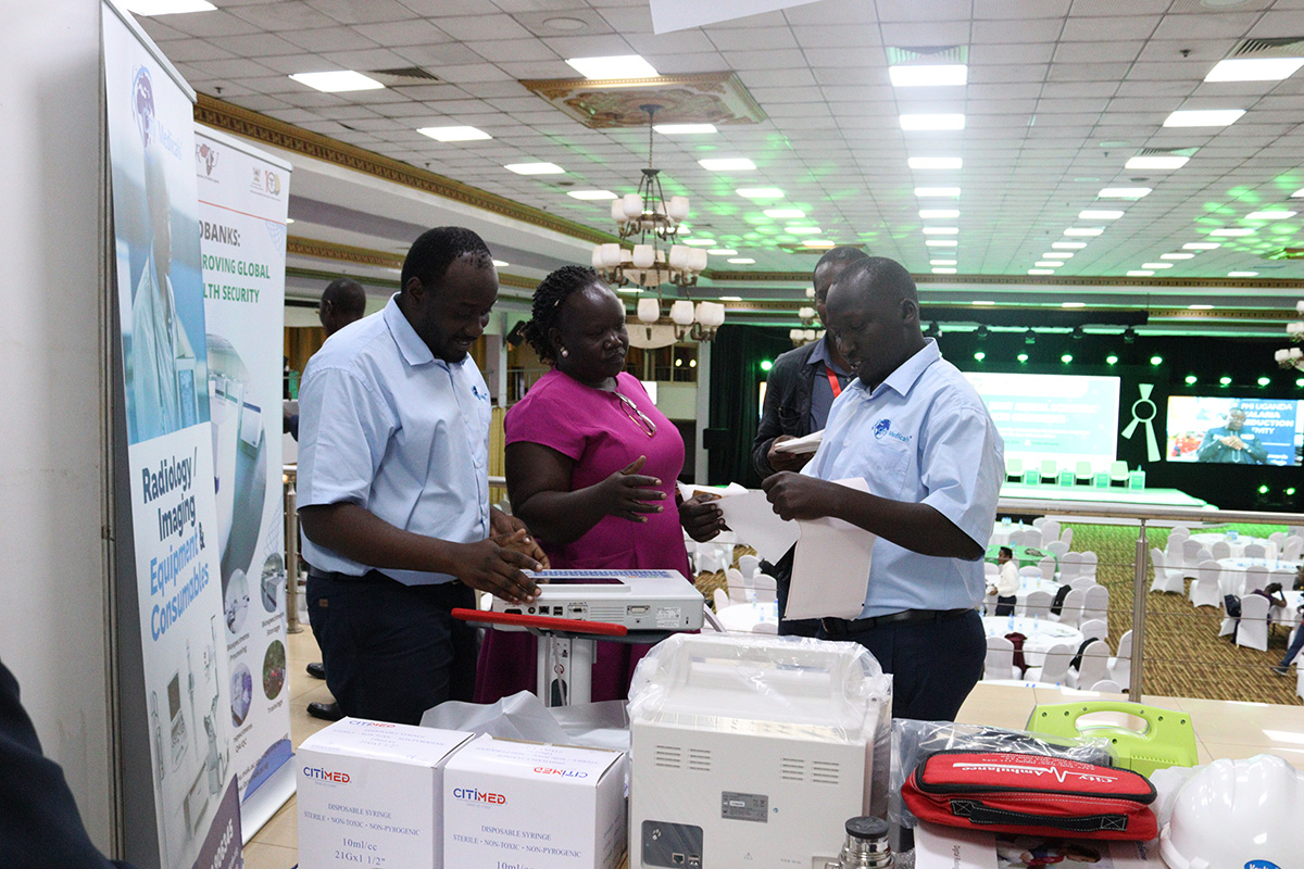 CityMedicalsug's tweet image. Day2 of the Joint Annual Scientific Health Conference organized by @Makerere at Hotel Africana. Our team is actively engaging with attendees, showcasing the latest radiology, medical devices, lab &amp;amp; emergency equipment that we supply. #JASHC2024 #healthtech #MedicalSupplies