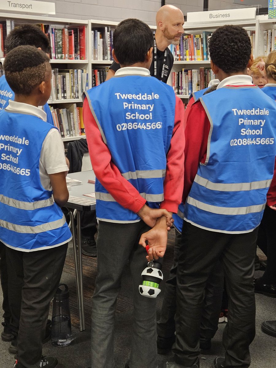TweeddalePS's tweet photo. Year 6 have arrived at the venue for the Sutton Junior Citizenship event and are fully engaged learning about the emergency services, first aid and staying healthy. https://t.co/gUGPNp0WBe