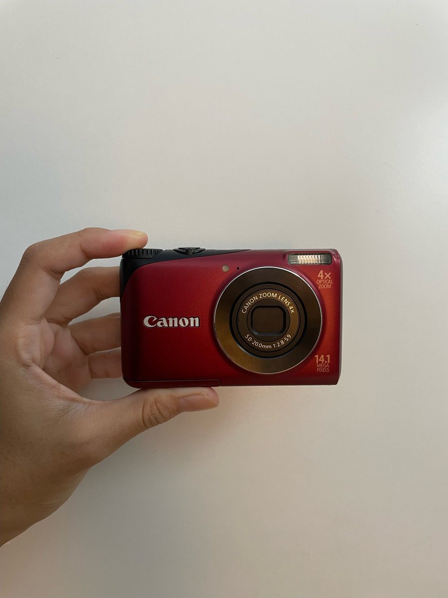 Factorykpop's tweet photo. WTS/JUAL DIGICAM
Canon Powershot A2200

Include:
Camera, sd card, battery, charger dekstop, strap, pouch.

Condition:
10/10 Body 
Semua fungsi normal 10/10

Minus: Lcd ada penuaan sedikit 
#zonauang https://t.co/Mp2iga3vc3