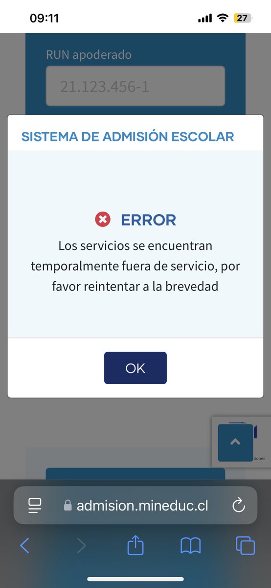 newninna's tweet photo. @AdmisionEscolar Yyy 🤷🏽‍♀���🤷🏽‍♀️🤷🏽‍♀️🤷🏽‍♀️  9:13 y aún nada, más encima se les cayó el sistema son una vergüenza !!! https://t.co/p1r50istSd