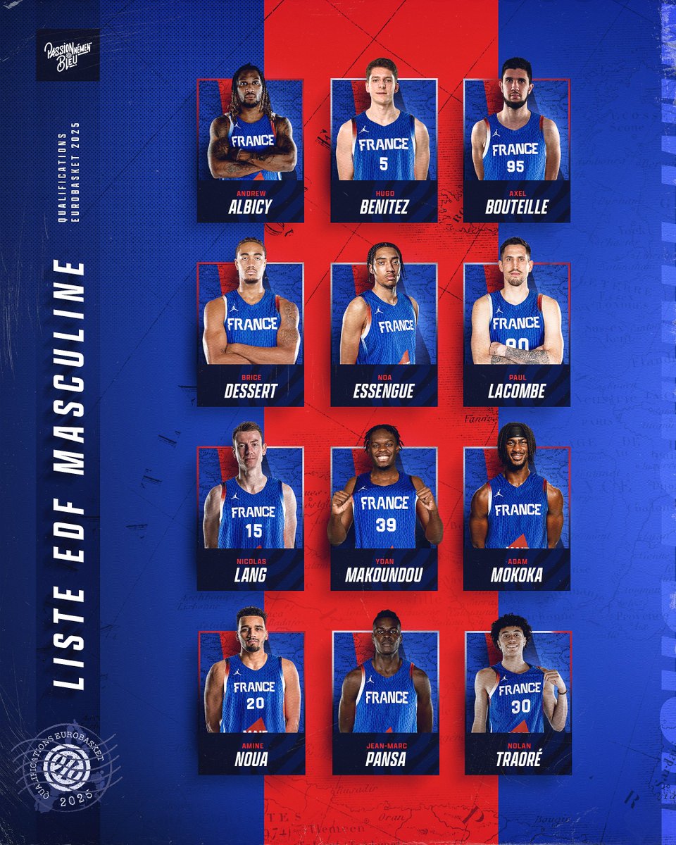 Équipes de France de Basket tweet media