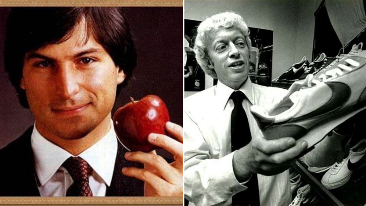 dickiebush's tweet image. This man was Steve Jobs's secret source of branding inspiration.

In a legendary internal meeting, Jobs revealed how this guy had cracked the code to build an iconic brand.

Here's his philosophy (that saved Apple from bankruptcy in 1997):🧵