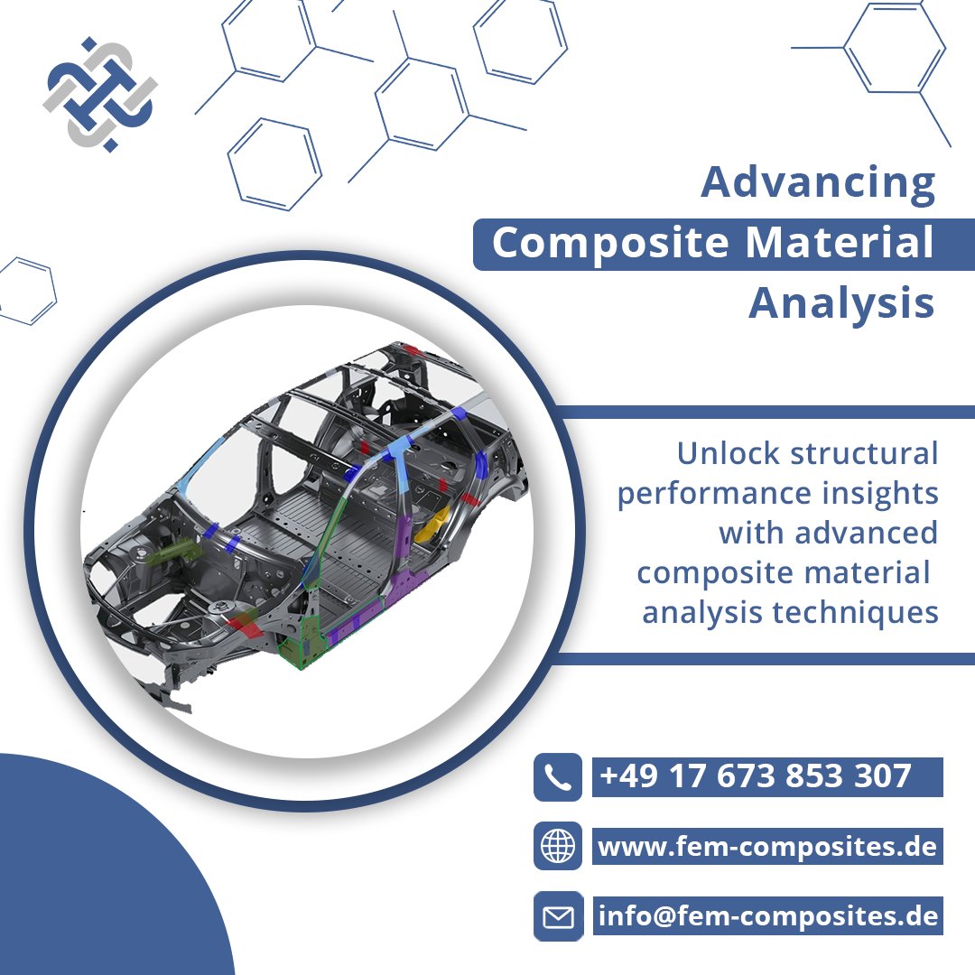 FComposites's tweet photo. Unlock deeper structural performance insights with advanced composite material analysis. Discover how these methods enhance engineering designs.

Website: https://t.co/N0dTHT6mi1

#CompositeAnalysis #StructuralPerformance #MaterialTesting #EngineeringInsights #MaterialScience https://t.co/k6ZKk7qpuP