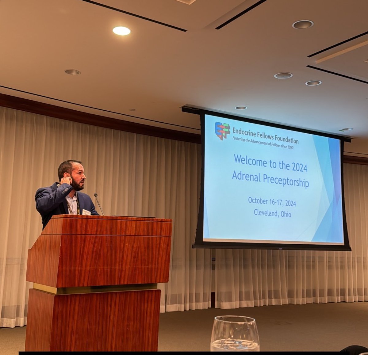 drricardocorrea's tweet photo. It was a great honor to launch the 2 adrenal preceptorship from the @endocrinefellow foundation. We have > 55 fellows from country at the @ClevelandClinic . Thanks to our amazing speakers @IrinaBancos (co-director) @tutihami  oksanahamidi @AnandVaidya17 @pratibharao Lucindagruber https://t.co/UjrtSc6iZF