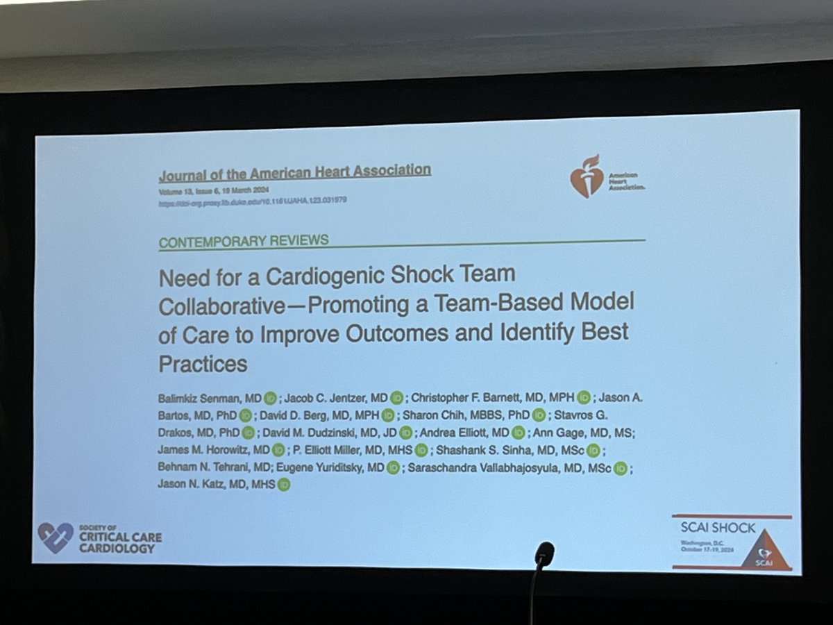ShashankSinhaMD's tweet photo. And we’re off! @BalimSenmanMD @JasonKatzMD launch 1st ever @SocietyOfCCC Think Tank on #ShockTeams Looking forward to learning from interdisciplinary leaders around the U.S. @AnnGageMD @ElliottMillerMD @criticalecho #SCAIShock24 https://t.co/q0Rvjo4z8m