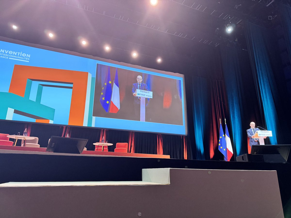 agnesfirmin's tweet image. C’est parti pour la conférence 2024 des #interco de France. De beaux débats et échanges en perspective. Merci au président Sébastien Martin d’avoir choisi #lehavre