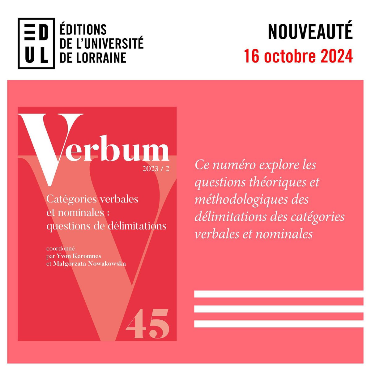 Editions de l'Université de Lorraine - Édul tweet media