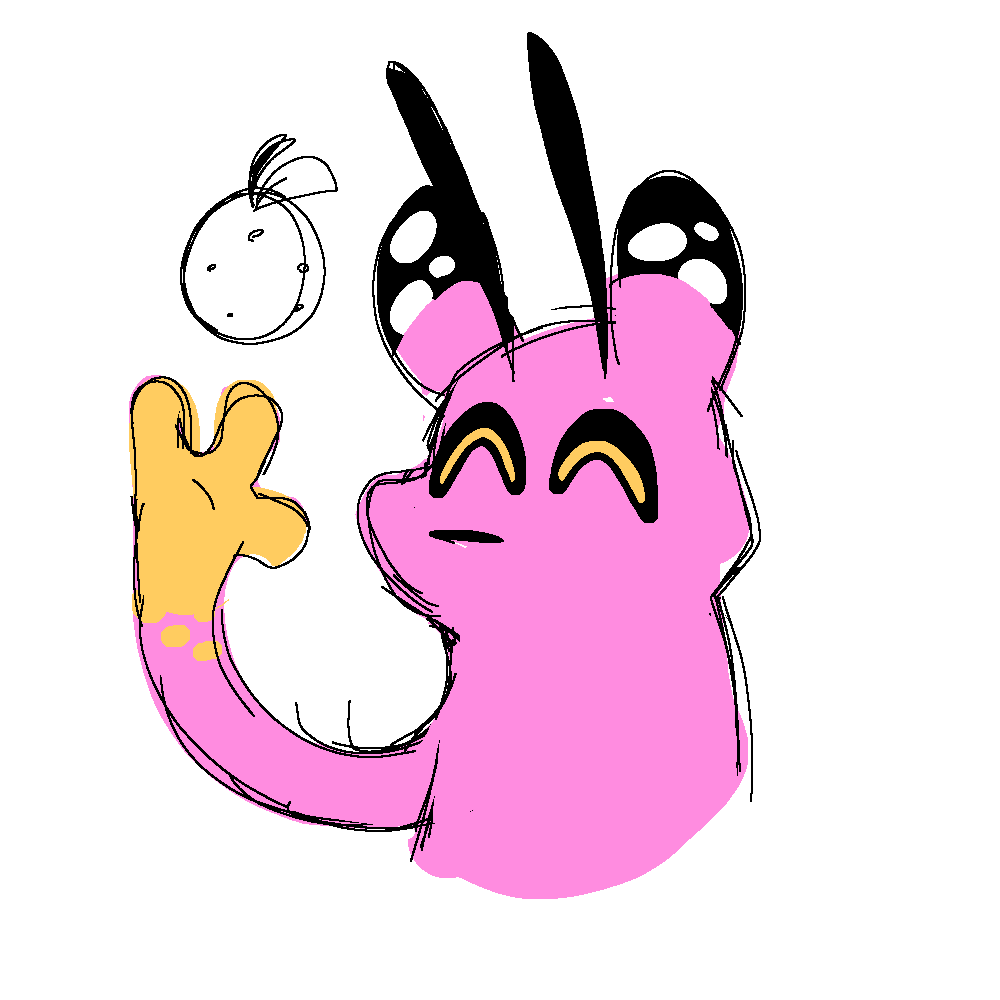 ScRufflesScrunk's tweet photo. @CatosCanoodle Scuggaaa... love me some pink and orange/yellow colors, reminds me of taffy... https://t.co/JVO1tx501a