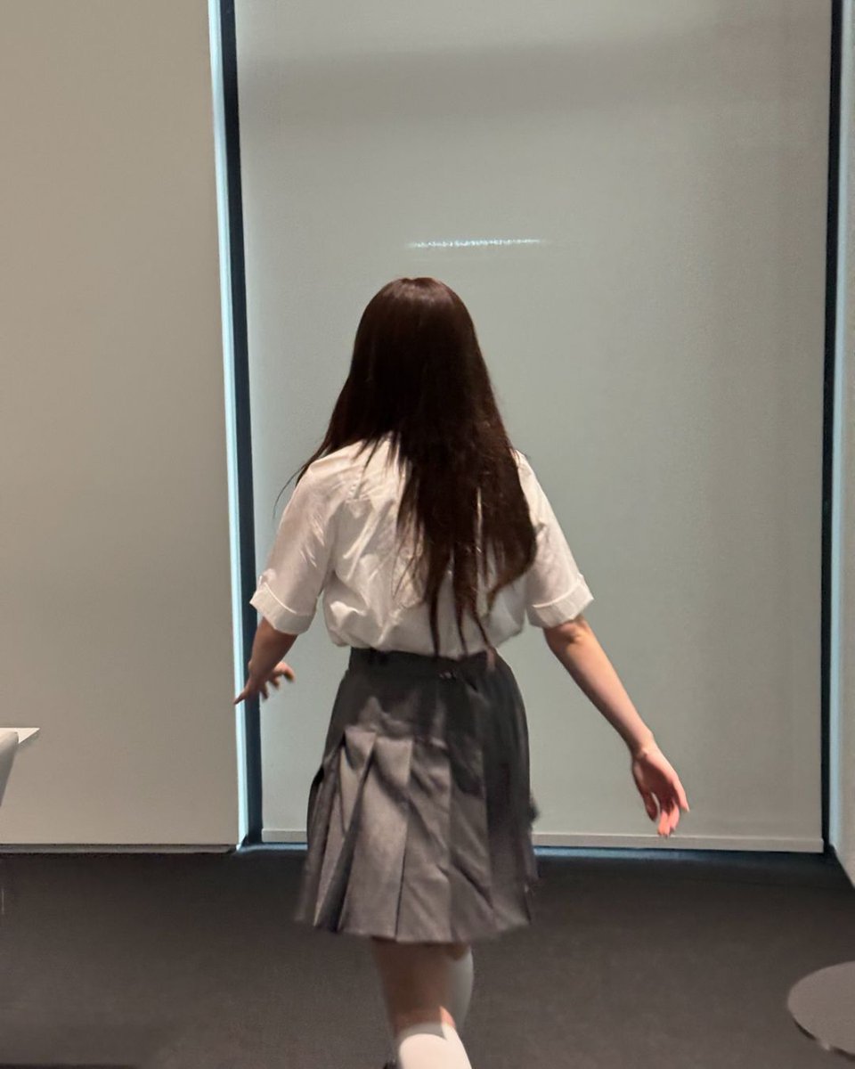 woke up to a rainy morning, but it only made the day feel more serene. feeling the cozy vibes in my uniform today! glasses ready for all the studying I need to do, but taking a moment to soak in the peaceful view outside. let’s make today a good one.