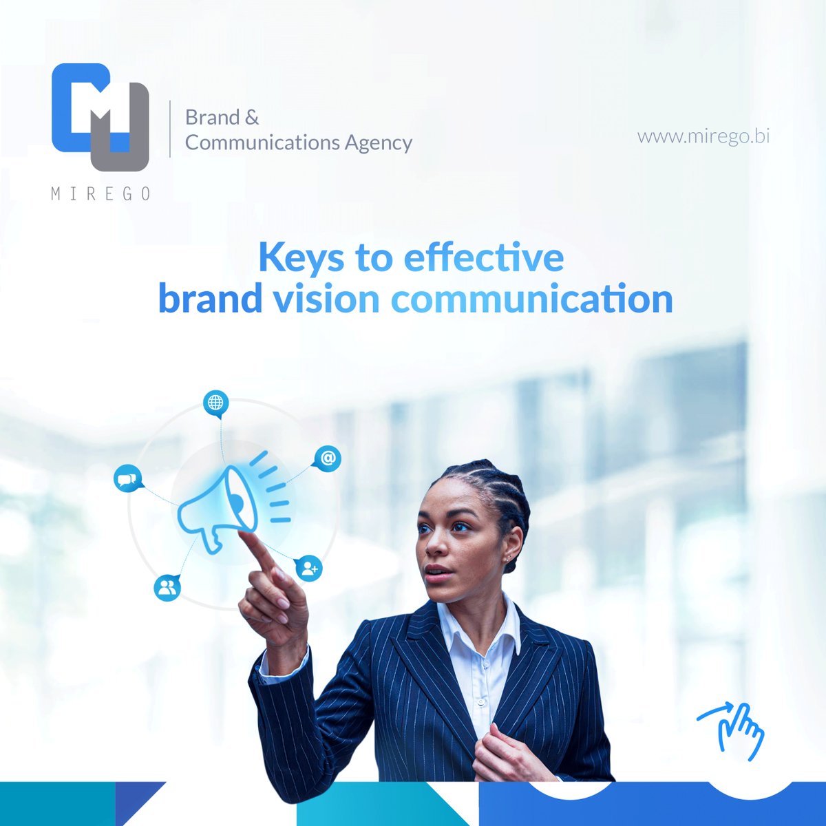 Mirego_Africa's tweet image. Clear and consistent communication of your brand vision inspires your team. 

Does your brand have success stories to share? Do you know other ways to illustrate your vision? 

Start sharing with your team now !

#consistentcommunication #brandvision #success #communication…