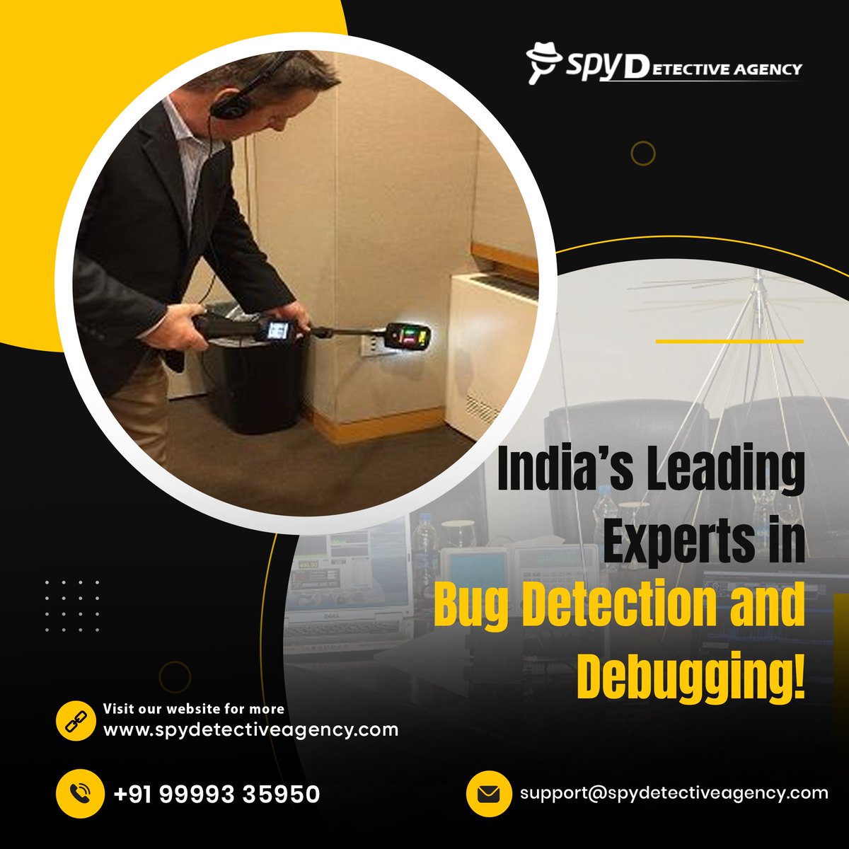 spydetectiveA's tweet image. Bug Detection and Debugging!

Your privacy is paramount, and we’re here to protect it! As the top professionals in bug detection and debugging across India, we specialize in uncovering hidden threats to your security.🕵️‍♂️

🌐 shorturl.at/gJOU3

#BugDetection #DebuggingExperts