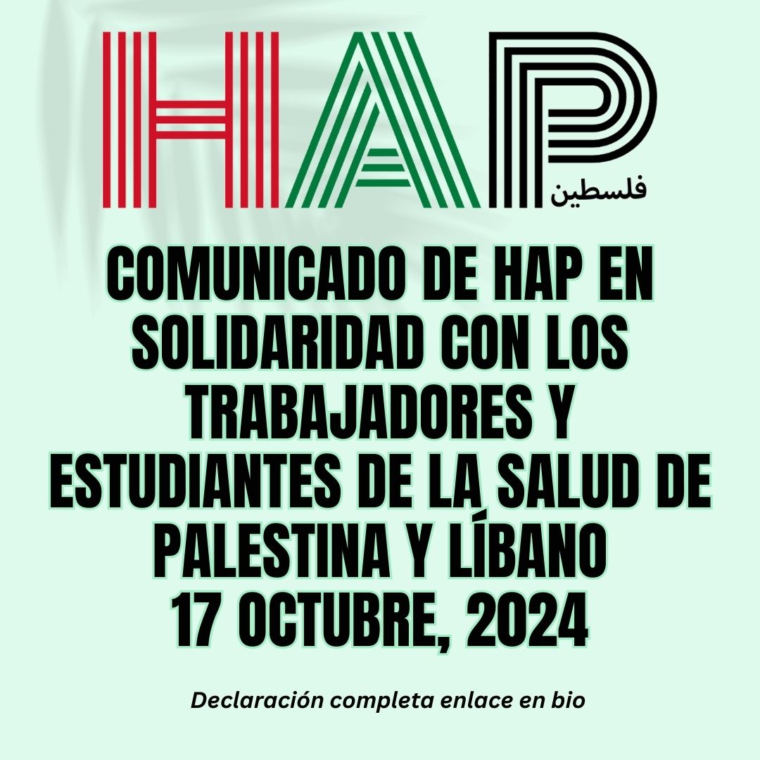 Health Workers Alliance for Palestine tweet media