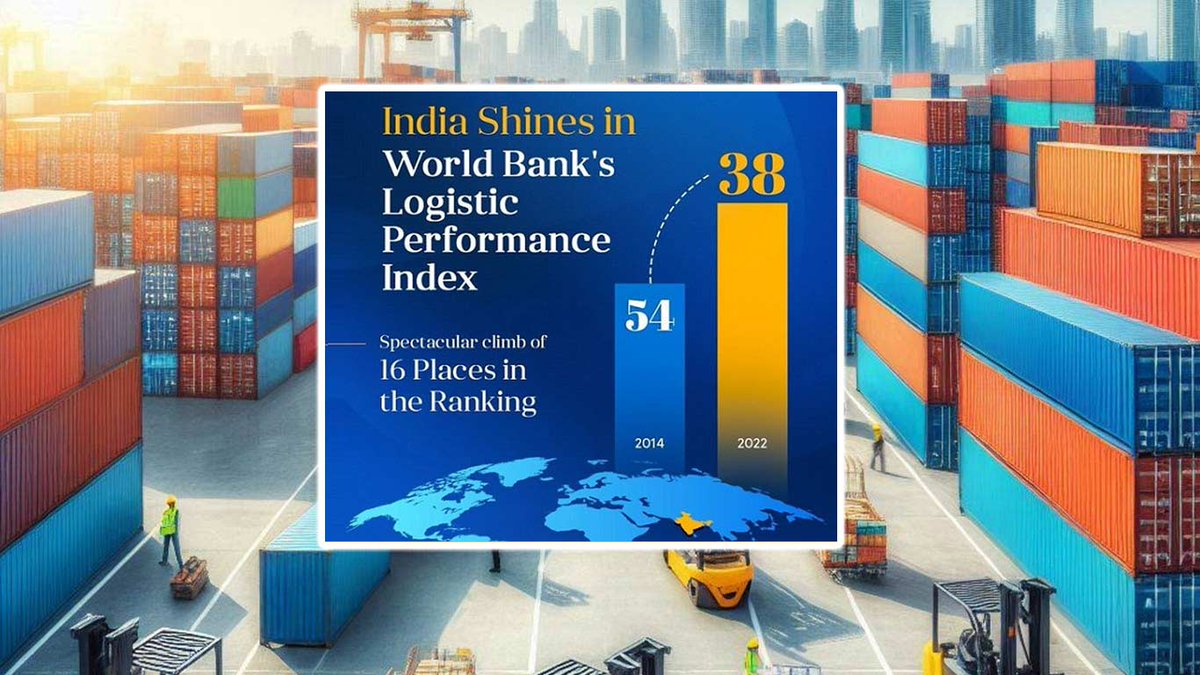 knnindia's tweet image. India Jumped 16 Places In World Bank's 2023 #LogisticsPerformanceIndex Since 2014
#Logistics #Growth #Shipping #Trade
knnindia.co.in/news/newsdetai…