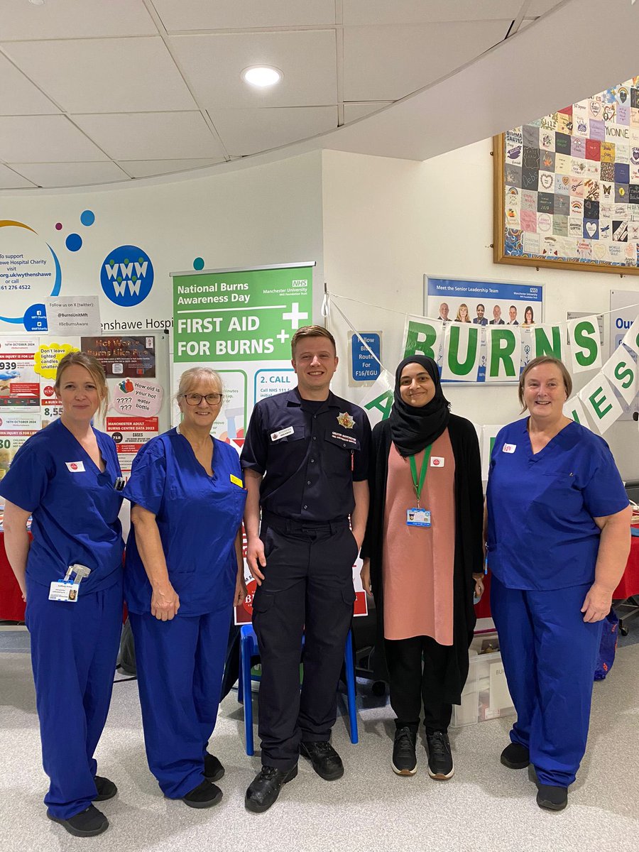 Adult Burns Centre - Wythenshawe Hospital MFT tweet media