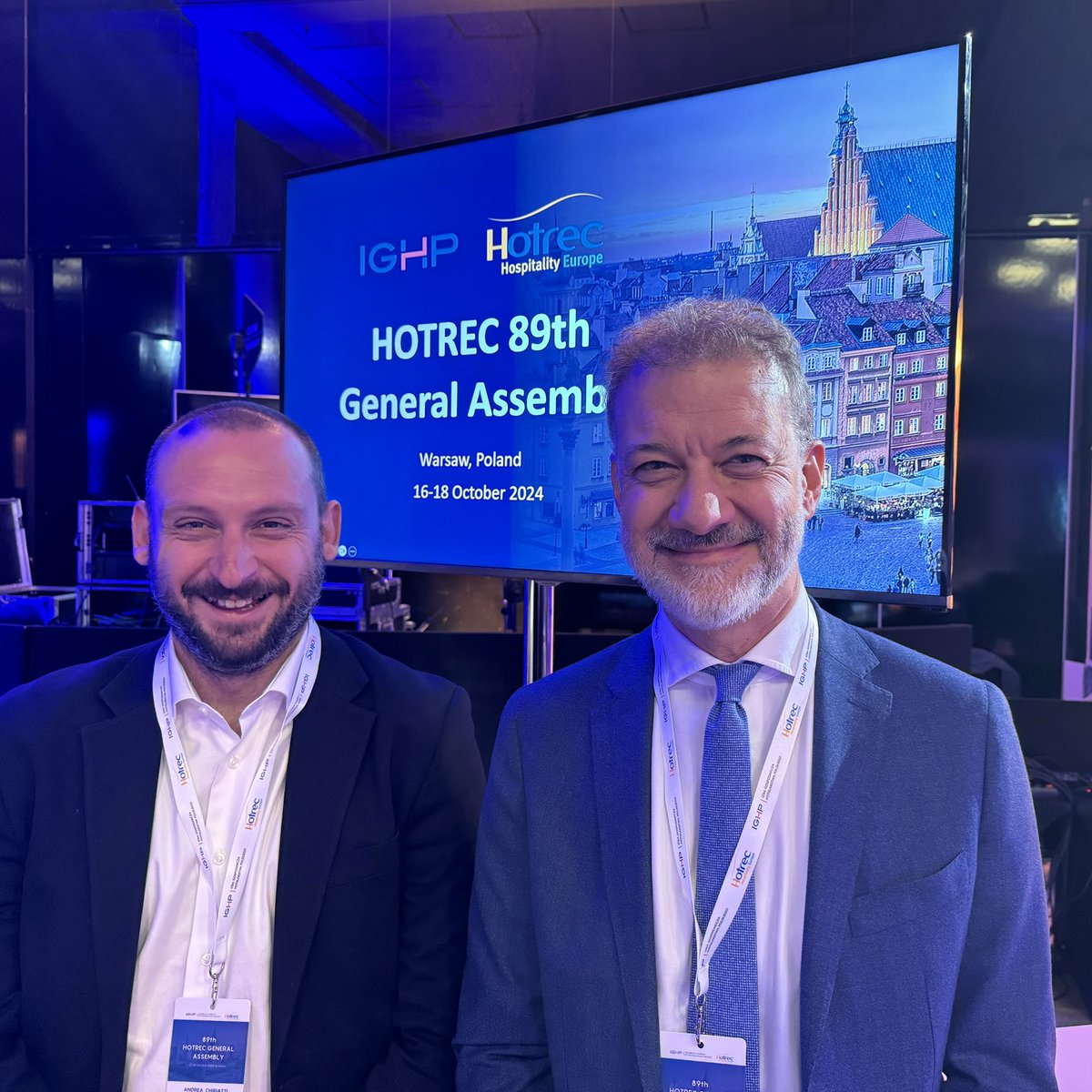 Due italiani sono stati confermati ai vertici della Confederazione Europea degli imprenditori del settore dell’ospitalità.

Alessandro Cavaliere rappresenterà l'Italia in seno all'Executive Committee di Hotrec.

Andrea Chiriatti farà parte del Sectoral Social Dialogue Committee.