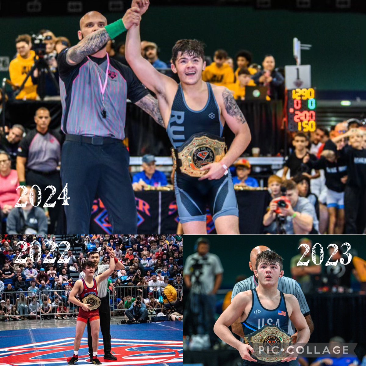 Bo Bassett WC (@bobassett06) on Twitter photo 4x Super 32 Finalist (8th,9th,10th and 11th grade)
3x Super 32 Champion
113,132,144
#MachineGunMindset #GloryToGod <a href="/TheSuper32/">Super 32 Challenge</a> <a href="/PAPowerWrestle/">PA Power Wrestling</a> 4x Super 32 Finalist (8th,9th,10th and 11th grade)
3x Super 32 Champion
113,132,144
#MachineGunMindset #GloryToGod <a href="/TheSuper32/">Super 32 Challenge</a> <a href="/PAPowerWrestle/">PA Power Wrestling</a>