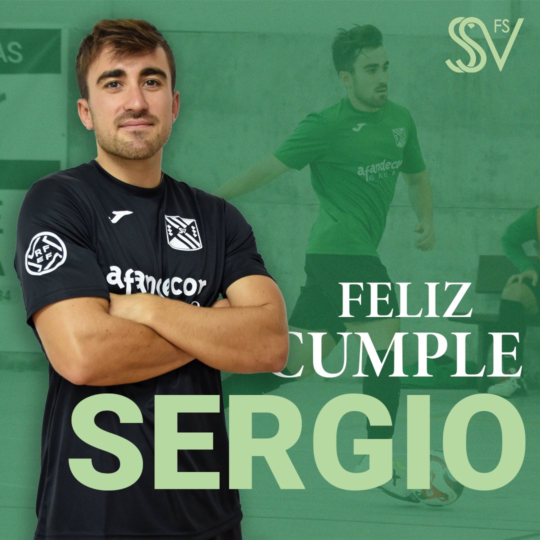 ssv_fs's tweet photo. Siempre suma ➕️⚽️ goles y hoy le toca sumar años 🥳

¡Felicidades @_sergio_dm! 🎂

#ElCorazónDeLaSierra💚 https://t.co/m0NJrlWaJe