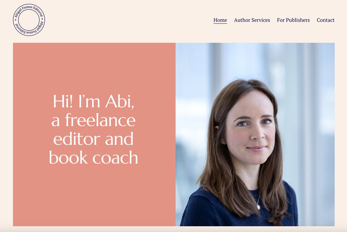 The first three months of freelance life have been a whirlwind of brilliant authors and exceptional books – but I have finally got around to setting up a website! If you're looking for an editor, I would love to hear from you and you can read more here: abigailfenton.co.uk