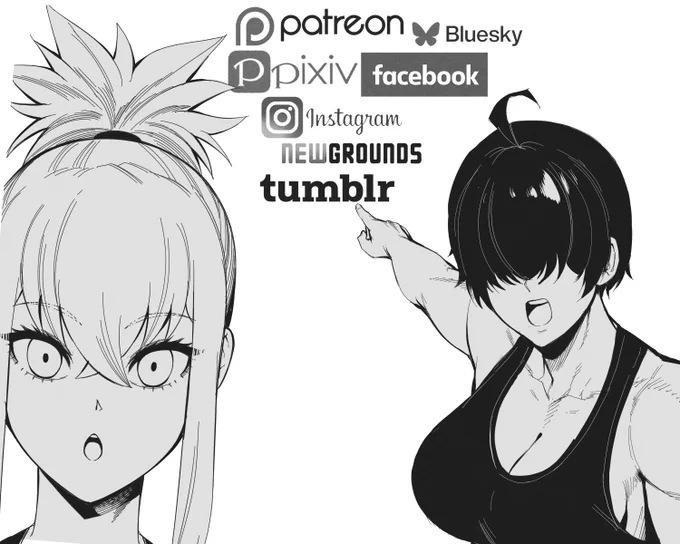 Guys I'm as active on ALL those websites as im here and even upload some artworks there earlier. 