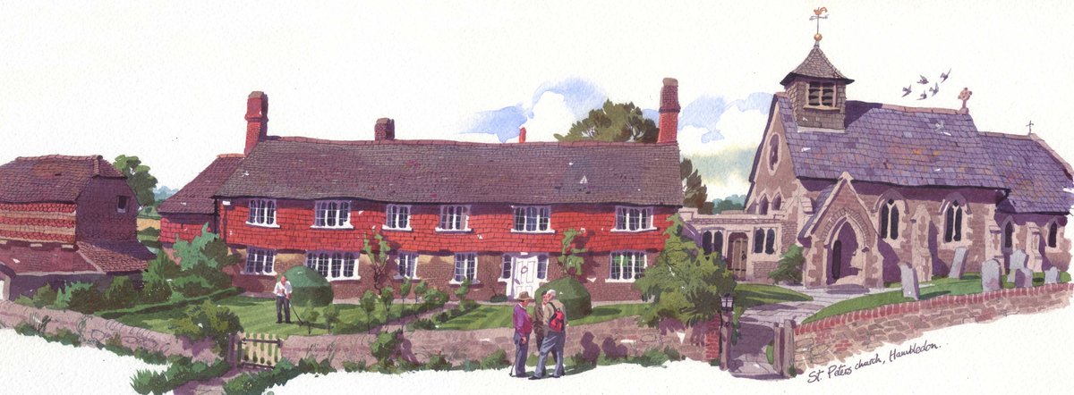 Matt Cook (@matthewcook15) on Twitter photo #Hambledon #Hampshire #inkdrawing #Hambledon #Hampshire #inkdrawing