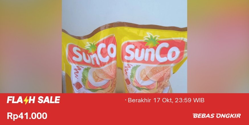 lihat_lagi's tweet photo. 🤗 Udah lihat produk dengan harga spesial Rp41.000?
Cus cek sebelum harga spesialnya berakhir!
🛒: https://t.co/vjlwfnYeto
#GebyarHadiahBCA #Sunco https://t.co/9ZxqXHk0ZV