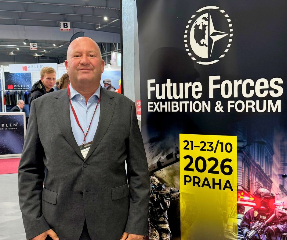 NetworkINV's tweet image. Mission-critical demands drive the need for advanced technologies, and that’s exactly what’s being discussed at this year’s @ForcesForum in #Prague. 🌐
📸: Connect with Kristian Kuhlmann as he explores the #exhibition floor over the next two days!
#FutureForcesForum