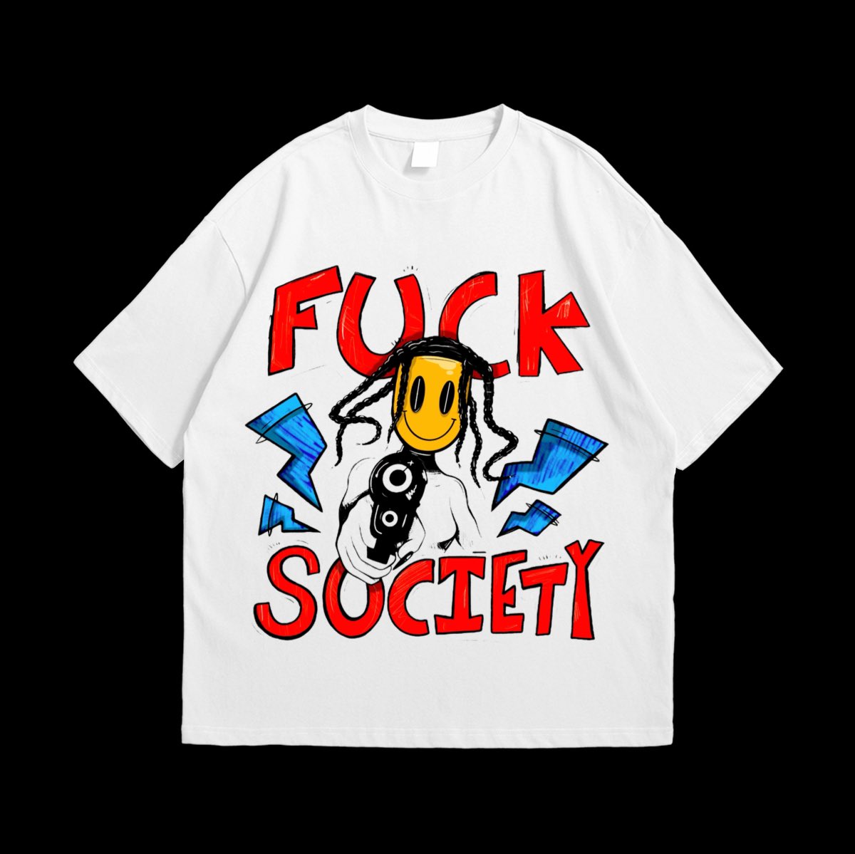 ItsKorLeone's tweet photo. “FUCK SOCIETY” &amp; “I DONT HATE YOU” TEES AVAILABLE NOW! 

DM TO PURCHASE https://t.co/pxl4Lc3nrg