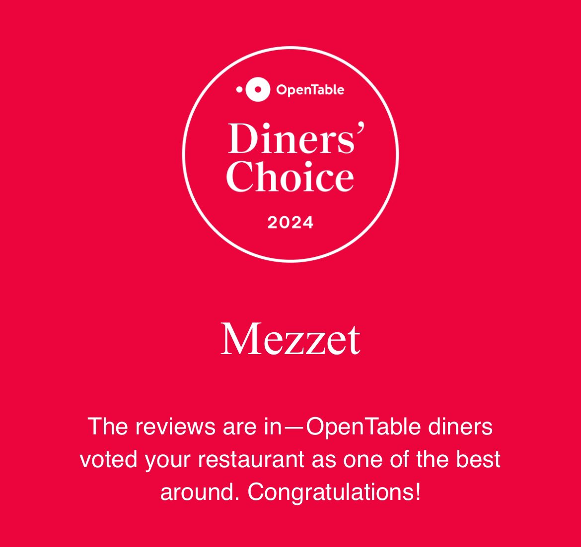 Mezzet Restaurant tweet media
