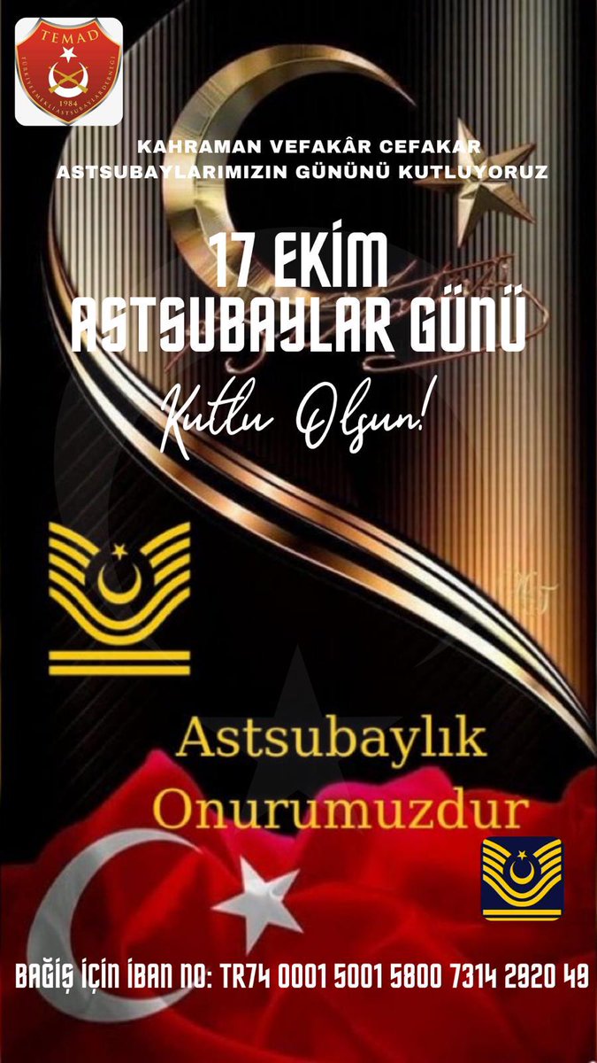 vuraleml's tweet photo. #deprem #faiz #SosyalAdaletiçinKademe #LiamPayne #kislasizbedelli̇askerli̇k 
#Turcell #50GC #Astsubaylarımızın 
#Yazıkolduistanbula TSK.Kanatlandırır #KemalKılıçdaroğlu #RogerWaters 
Vur Mehmedim Tünaydın Sabit 
#danlabilic 
#17EkimDünyaAstsubaylarGünü 
Kutlu olsun 🇹🇷 https://t.co/Iu3hDtSz1y