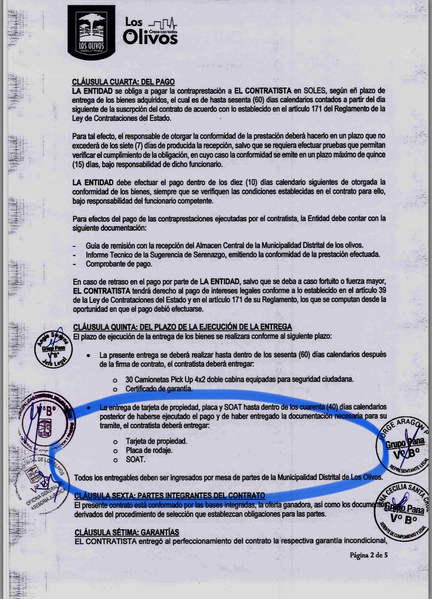 1FelipeCastillo's tweet photo. @ppc_1971 @MilagrosLeivaG Pendiente placas de rodaje, el concesionario ganador está dentro del plazo, verifica contrato, donde verás que es la mejor compra de camionetas por parte de una institución del estado. https://t.co/zBii1TPNhu
