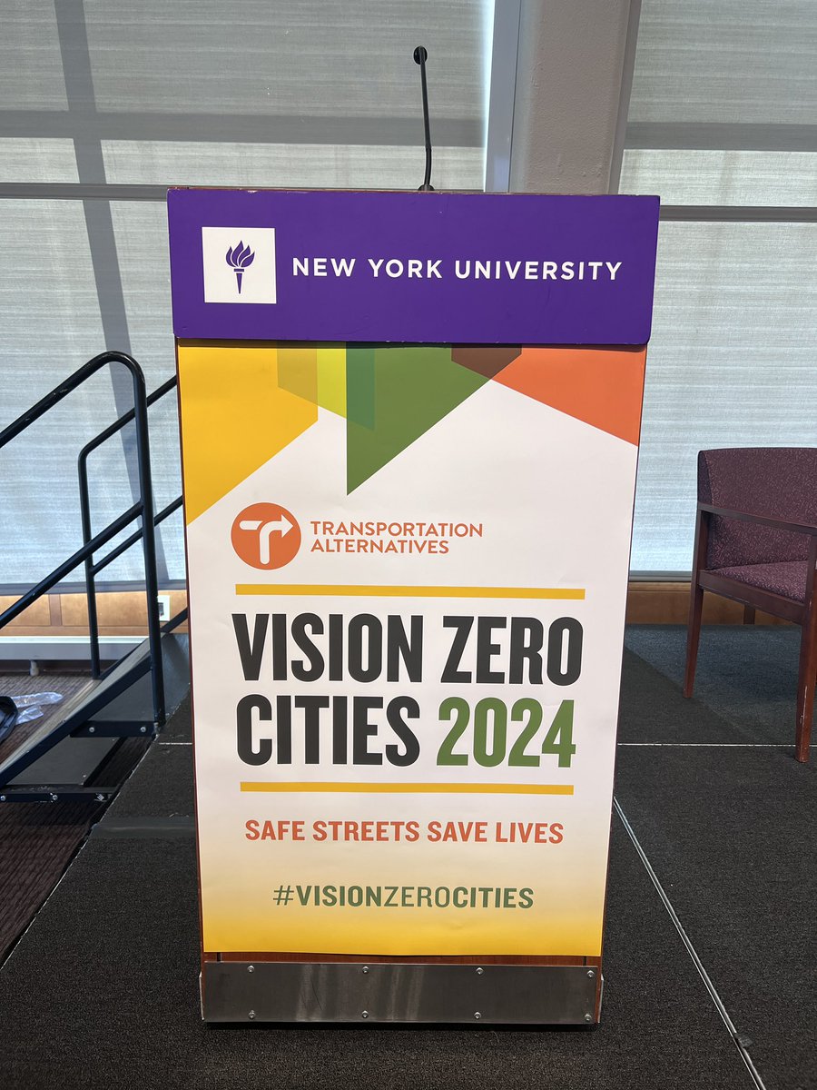 TransAlt's tweet photo. Good morning from #VisionZeroCities!
Looking forward to joining all of you at our 11th annual conference 👋 https://t.co/vrTh2NXTch