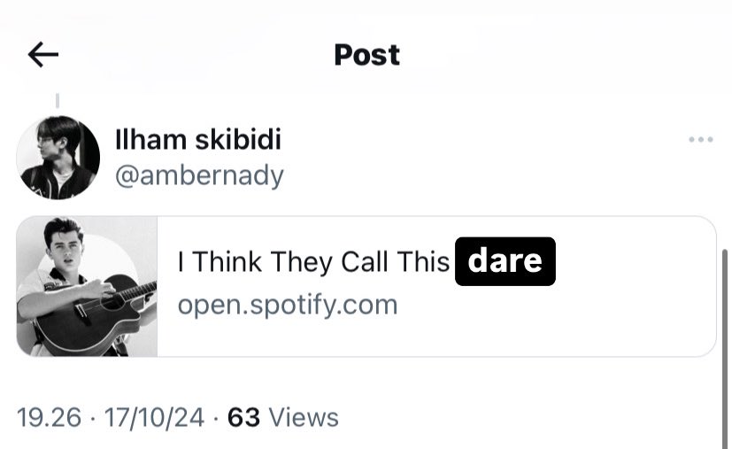 Ilham skibidi tweet media