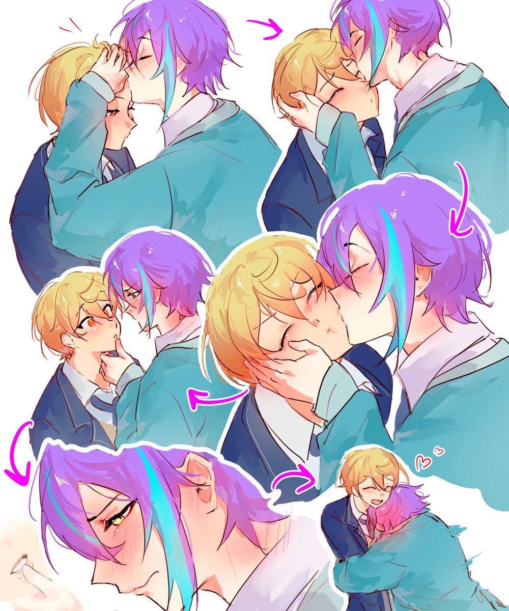 🎈🌟 made them kiss