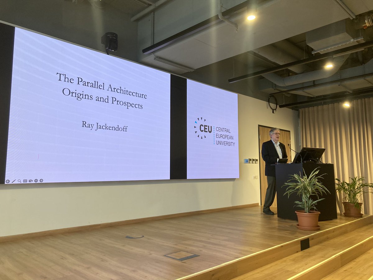 Ray Jackendoff opens the foundations fest in his honor in Vienna
lcl.ceu.edu/FoundationsFest