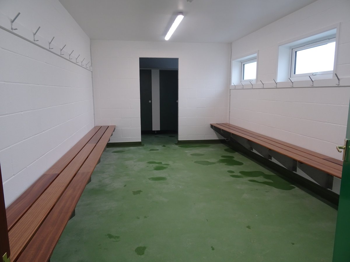 BrearAssociates's tweet photo. New changing rooms for Buckingham Rugby CLub completed by Oxman Carpentry on time and to budget. All ready for the start of the club rugby season. Two new team changing rooms, refs room and plant room. https://t.co/ylbwuB6Zlh