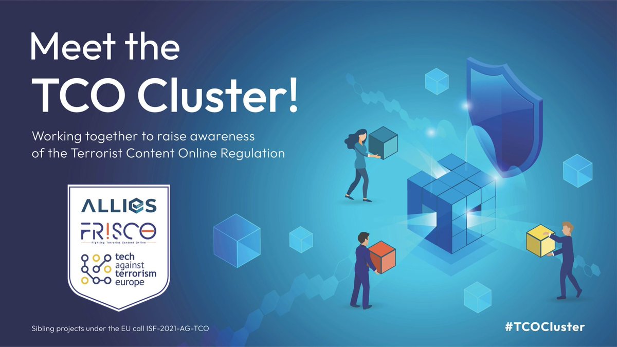 ALLIES_EU's tweet photo. ๐ซ We are so far!
The #TCO #Cluster is participating to the @FRISCOproject Final Event, together with @techvsterrorism Europe.
Our partner Dimitra chondrogianni | from Greek e-Commerce Association is representing ALLIES EU-Project
#TCORegulation #Events #Networking #Security https://t.co/Z0wHuYjWT0