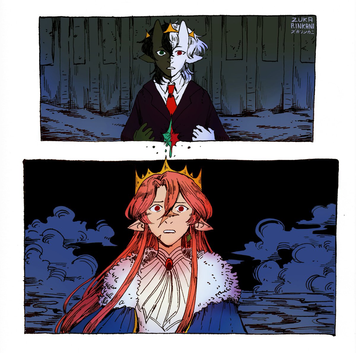 Zukarinkani's tweet photo. Trauma
#Technotober #Technoblade #Ranboofanart https://t.co/x2i4jVB3XY