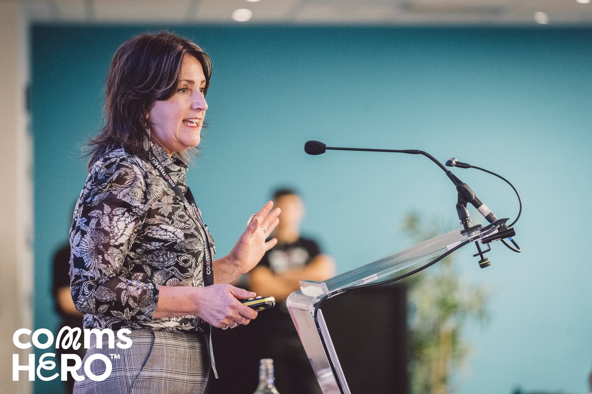 "Saving our planet is a communications crisis!" Michelle Carville asks if marketing can save the planet, at #commshero