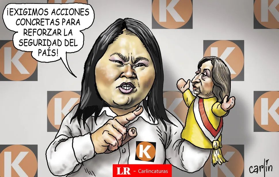 FujiProntuario's tweet photo. #Carlincaturas: No olvidemos quien en realidad gobierna este país: la #SeñoraK. https://t.co/Wj2Ltnk6gy