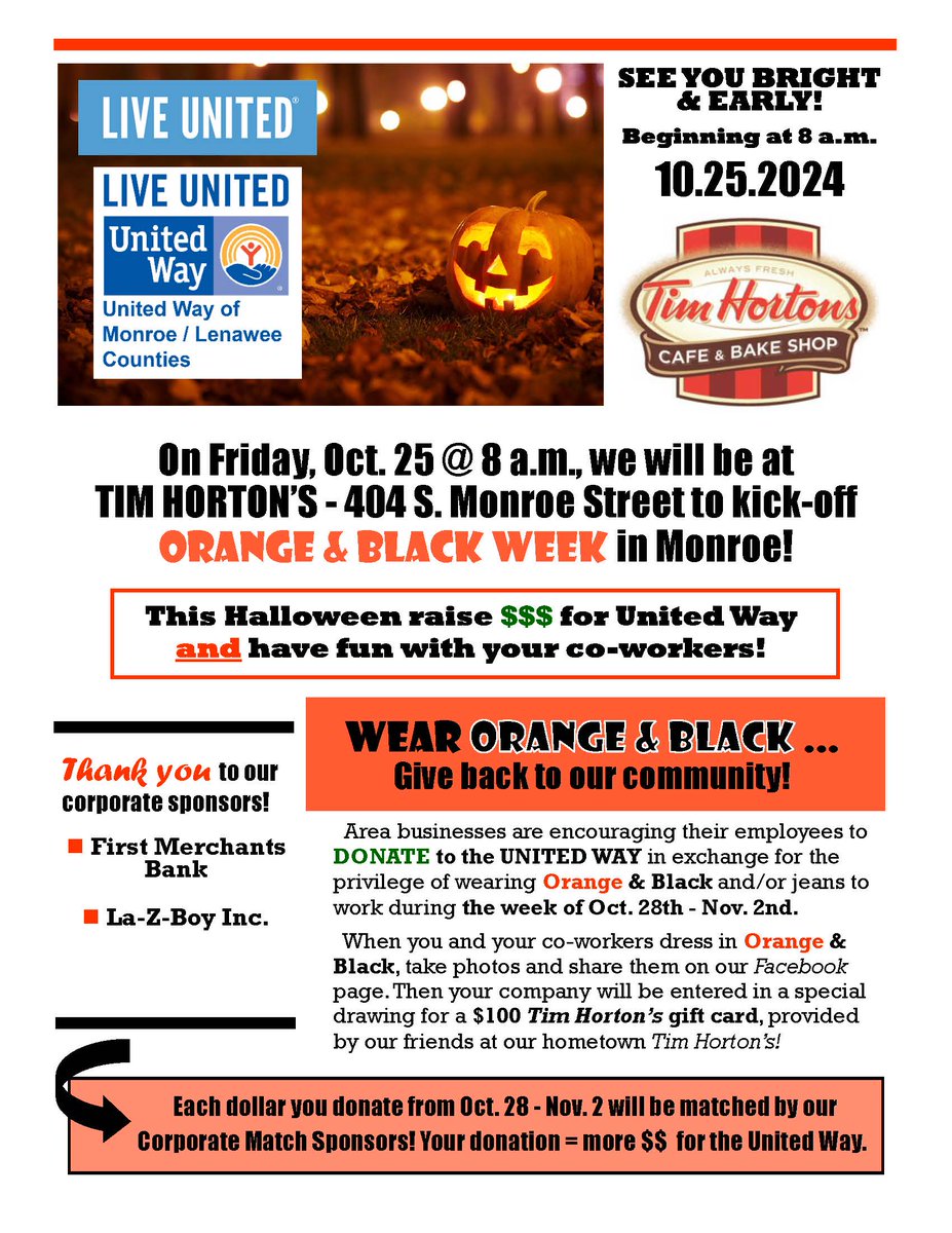 United Way of Monroe/Lenawee (@unitedwaymlc) on Twitter photo 