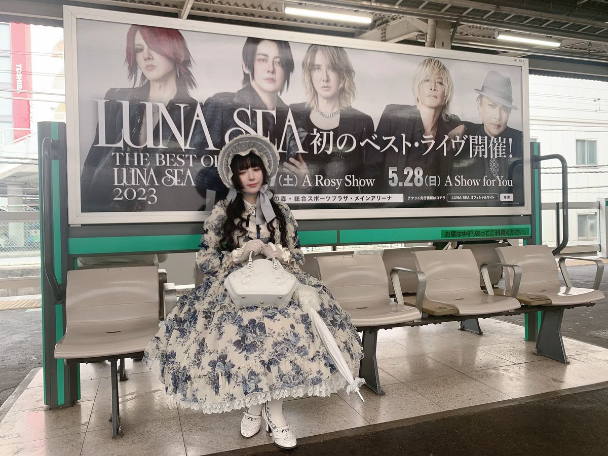 tingshaws's tweet photo. ローズシフォン丸衿ドレス
ローズシフォンが大好きで、特にこちらのブルーはアンティークの陶磁器の柄みたいで、大好きな柄です💙

#第１回イノワミニアンバサダー https://t.co/etth6RBBnH