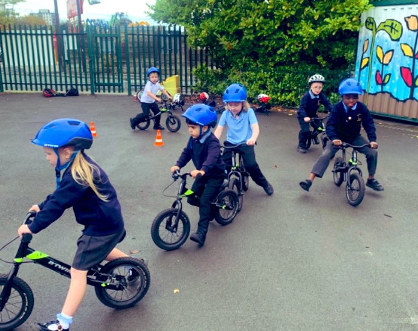 StPetersAshton's tweet photo. Huge well done to our EYFS pupils for completing the Little Bikers Programme with @active_tameside. We are so proud 🤩 #TeamStPeters #EYFS @PE_StPetersCofE https://t.co/GGaVbVzO7a
