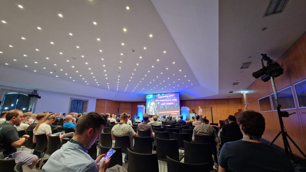 Steve Gordon (@stevejgordon) on Twitter photo I'm hoping to learn what I'm doing wrong with #dotnet Aspire from <a href="/ZeroKoll/">Chris Klug</a> at #ndcporto I'm hoping to learn what I'm doing wrong with #dotnet Aspire from <a href="/ZeroKoll/">Chris Klug</a> at #ndcporto